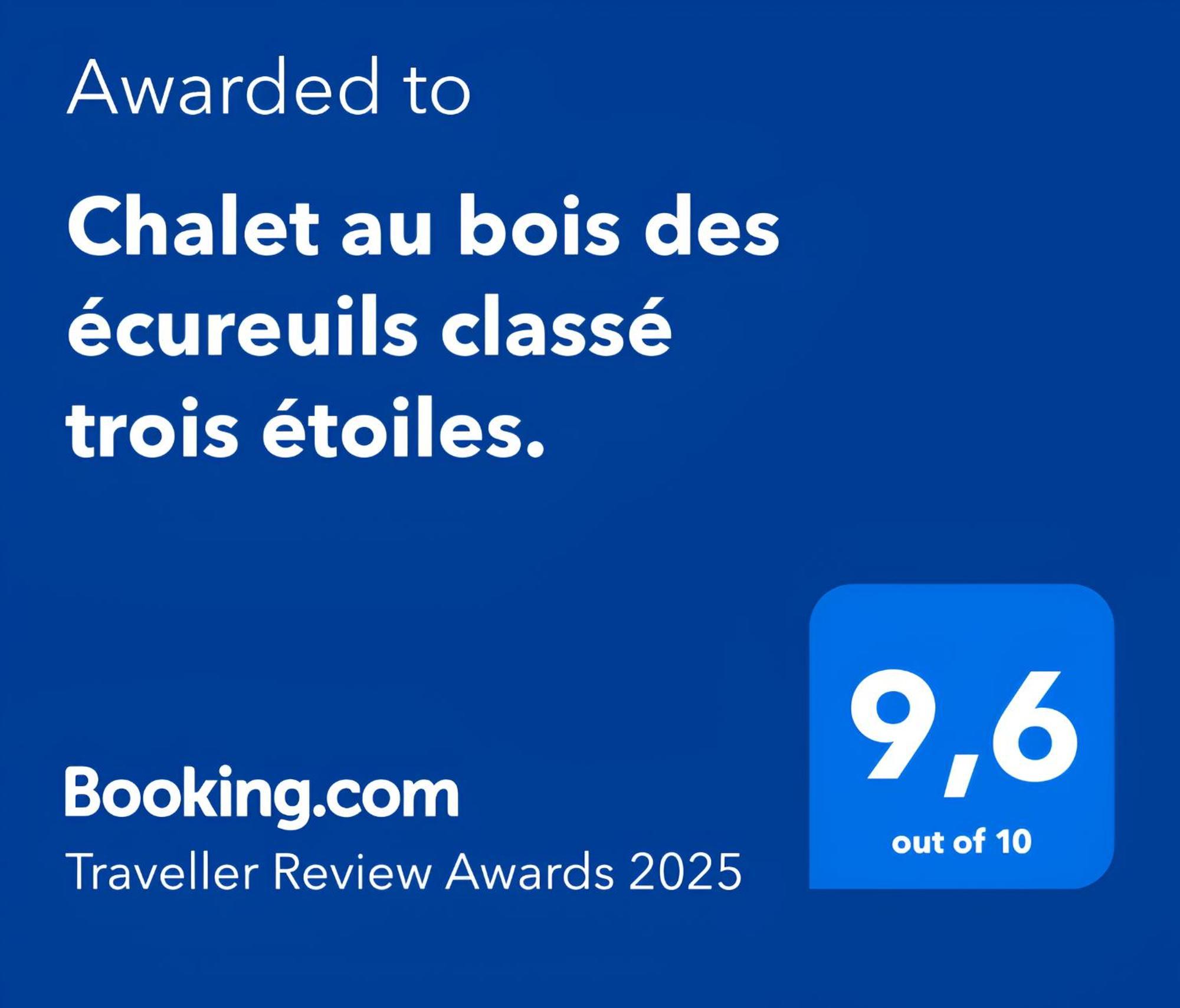 Chalet Au Bois Des Ecureuils Classe Trois Etoiles. Muhlbach-sur-Munster Exterior photo